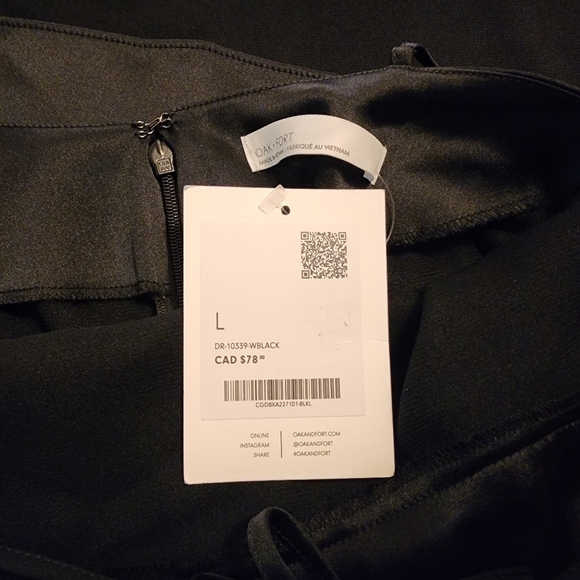 NWT OAK + FORT Mini Dress - Picture 6 of 8